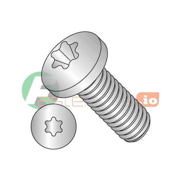 Newport Fasteners #6-32 x 3/16 in Torx Pan Machine Screw, Plain 18-8 Stainless Steel, 5000 PK 857378 - main